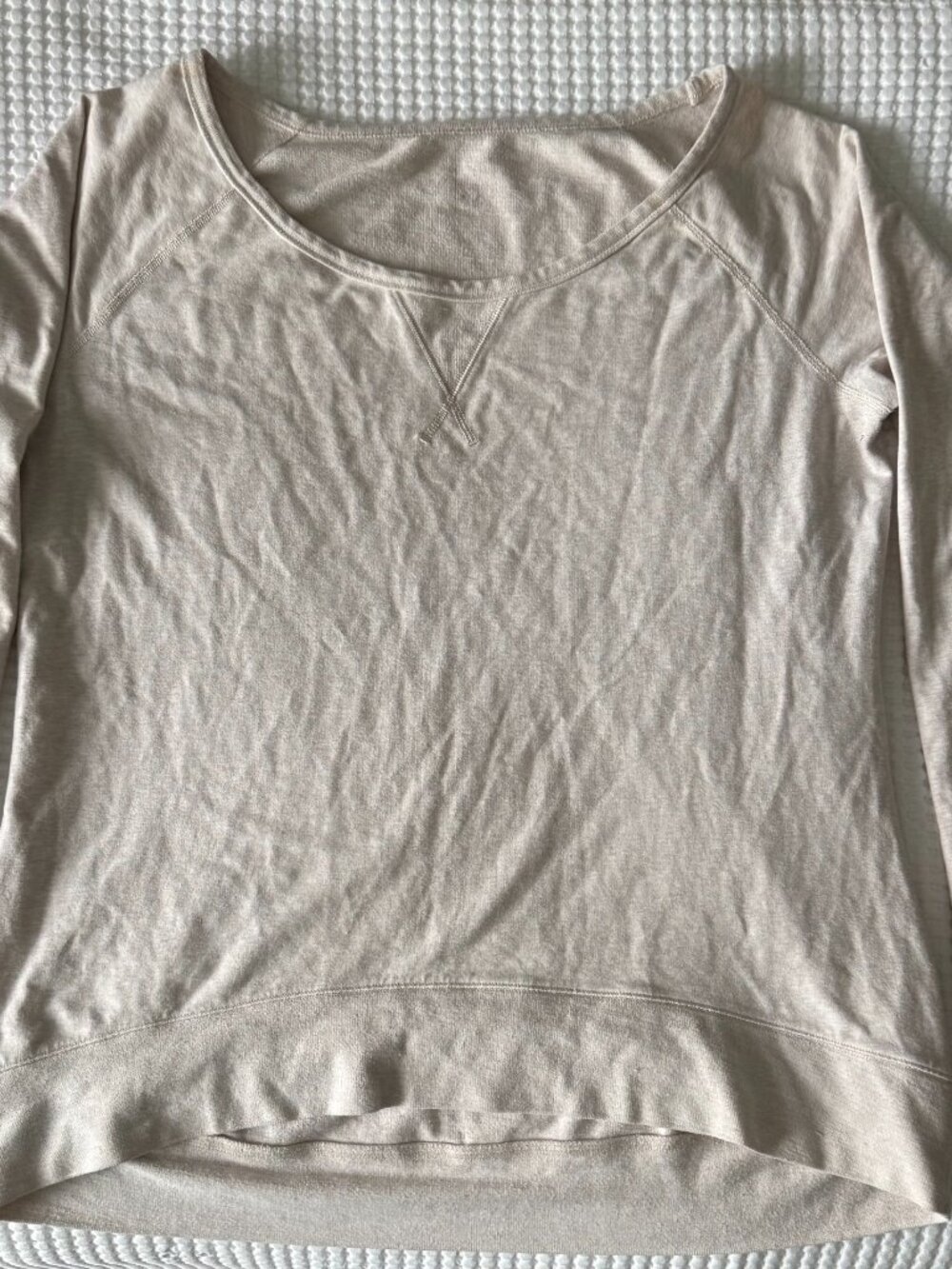 Meditate Pullover - Dune/Heathered Dune